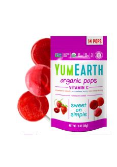 YUMEARTH Органические леденцы с витамином С 14 шт.